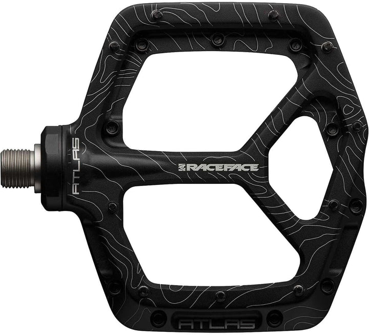 Race Face Atlas Pedal Schwarz Einzhel, Schwarz Einzhel