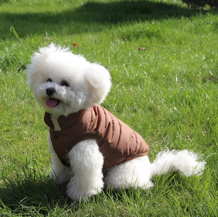 JoyDaog 2-lagige mit Fleece gefütterte Hundejacke, sehr warm für Winter und kaltes Wetter, extraweic