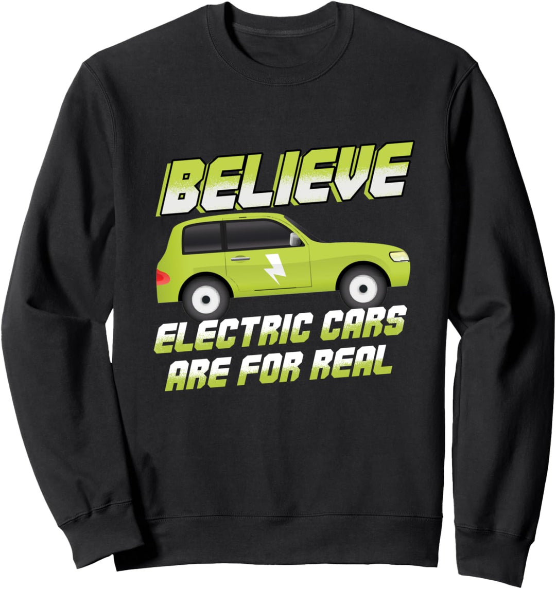 Elektroauto Elektrisches Auto Strom E-Auto Fahrzeug Geschenk Sweatshirt