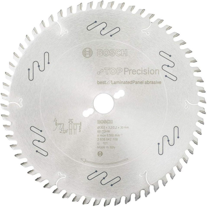 Bosch Accessories Professional Kreissägeblatt (für Laminat, Zubehör für Format- und Tischkreissägen)