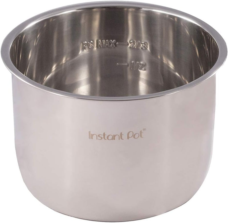 Instant Pot IP 8Qt Stainless Steel Inner Cooking Pot 8 Quart, Edelstahl 8 Quart, 8 Quart