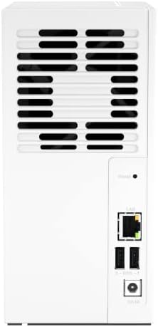 QNAP TS-233-US 2 Bay Günstiger Desktop NAS mit ARM Cortex-A55 Quad-Core-Prozessor und 2GB DDR4 RAM (