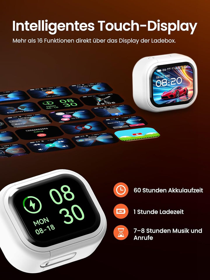 [2025 Neu] NE20 Übersetzer Kopfhörer, 3-in-1 Übersetzungskopfhörer 135 Sprachen mit App, 5 Übersetzu