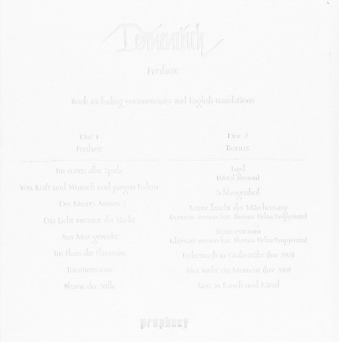Freiheit (Ltd.Buch Edition Inkl.Bonus 48seit, Audio-CD