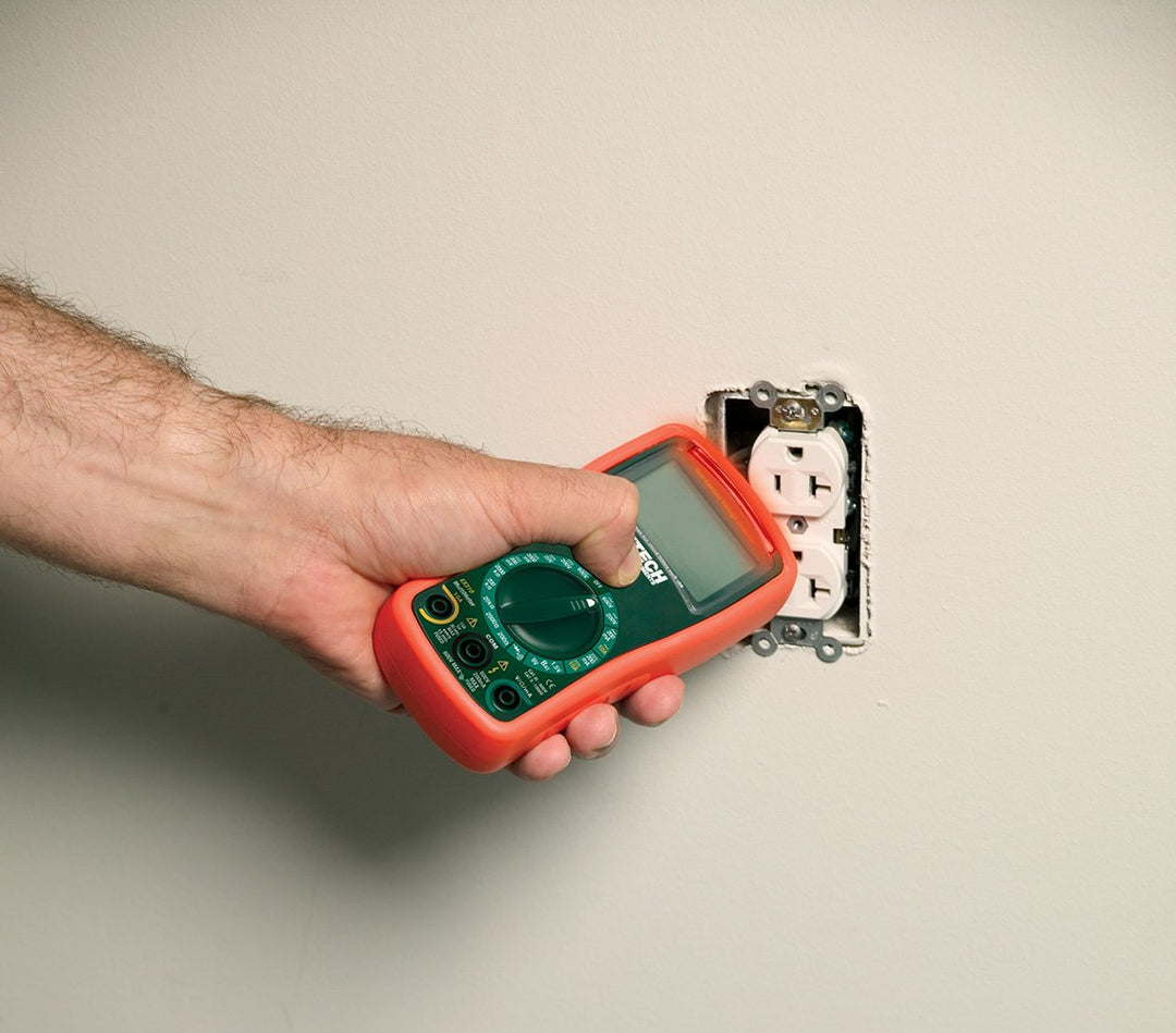Extech EX310 Mini-Multimeter mit 9 Funktionen inklusive berührungslosem Spannungsprüfer