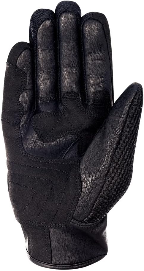 Oxford Brisbane Air Herren Kurzer Sommerhandschuh Stealth Black S, Stealth Black S