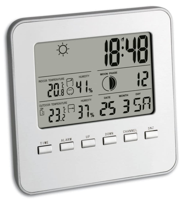 TFA-Dostmann Funk-Wetterstation QUADRO Spezial mit 2 Display TFA 35.1098.54.99