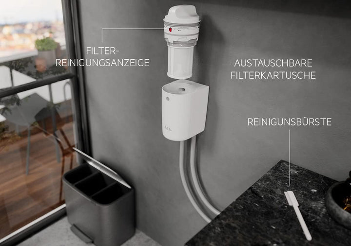 AEG Filtereinsatz A4WHCAR1 / für Mikroplastik-Filter A9WHMIC1 / 2er Pack Ersatzfilter