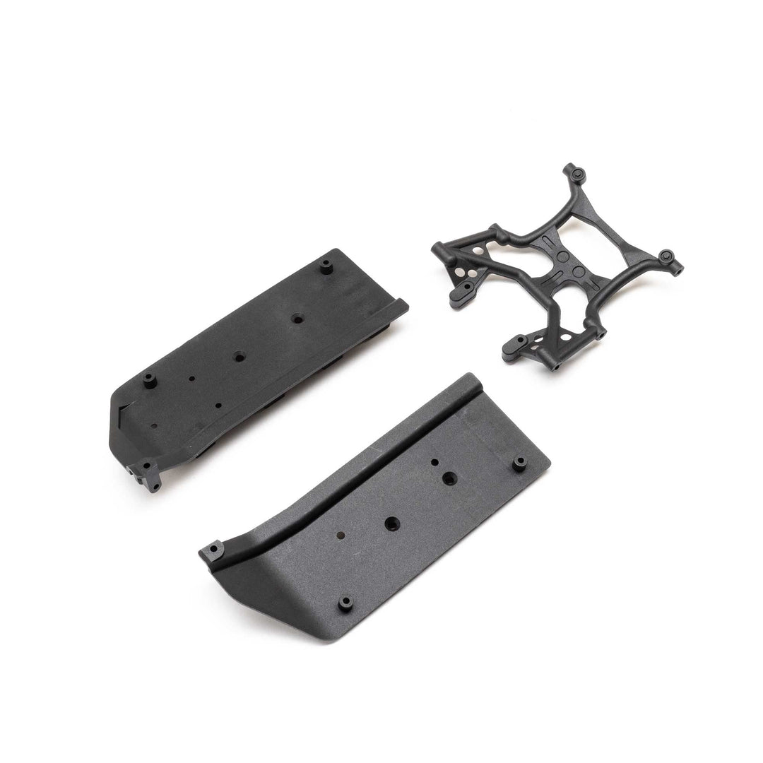 Axial AXI231049 Chassis Side Plates & Rear Brace: SCX10 III BC, Mehrfarbig