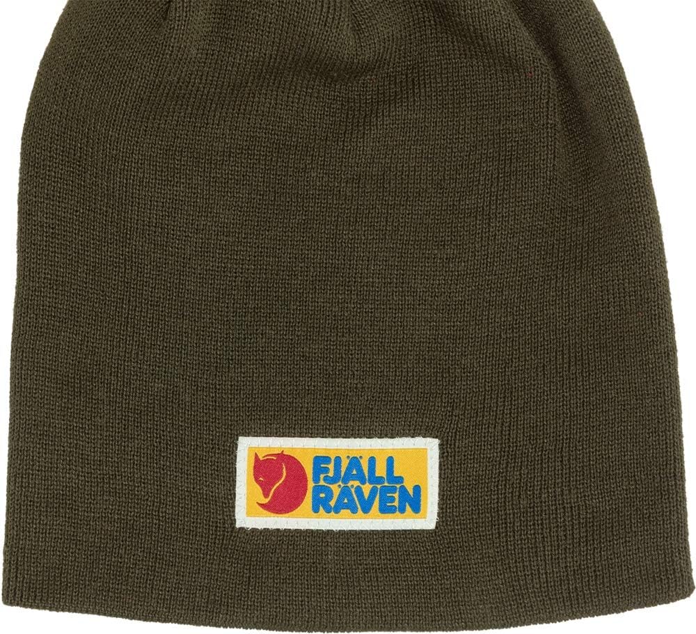 Fjällräven Unisex Baskenmütze Vardag Beanie Einheitsgrösse Deep Forest, Einheitsgrösse Deep Forest