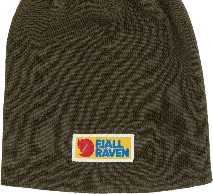 Fjällräven Unisex Baskenmütze Vardag Beanie Einheitsgrösse Deep Forest, Einheitsgrösse Deep Forest