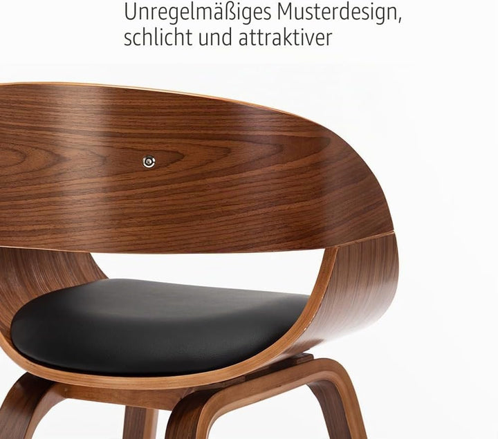 Mignone Esszimmerstühle 2er Set Küchenstühle Stühle im Restaurant Gepolsterte Stühle Hocker mit Mass