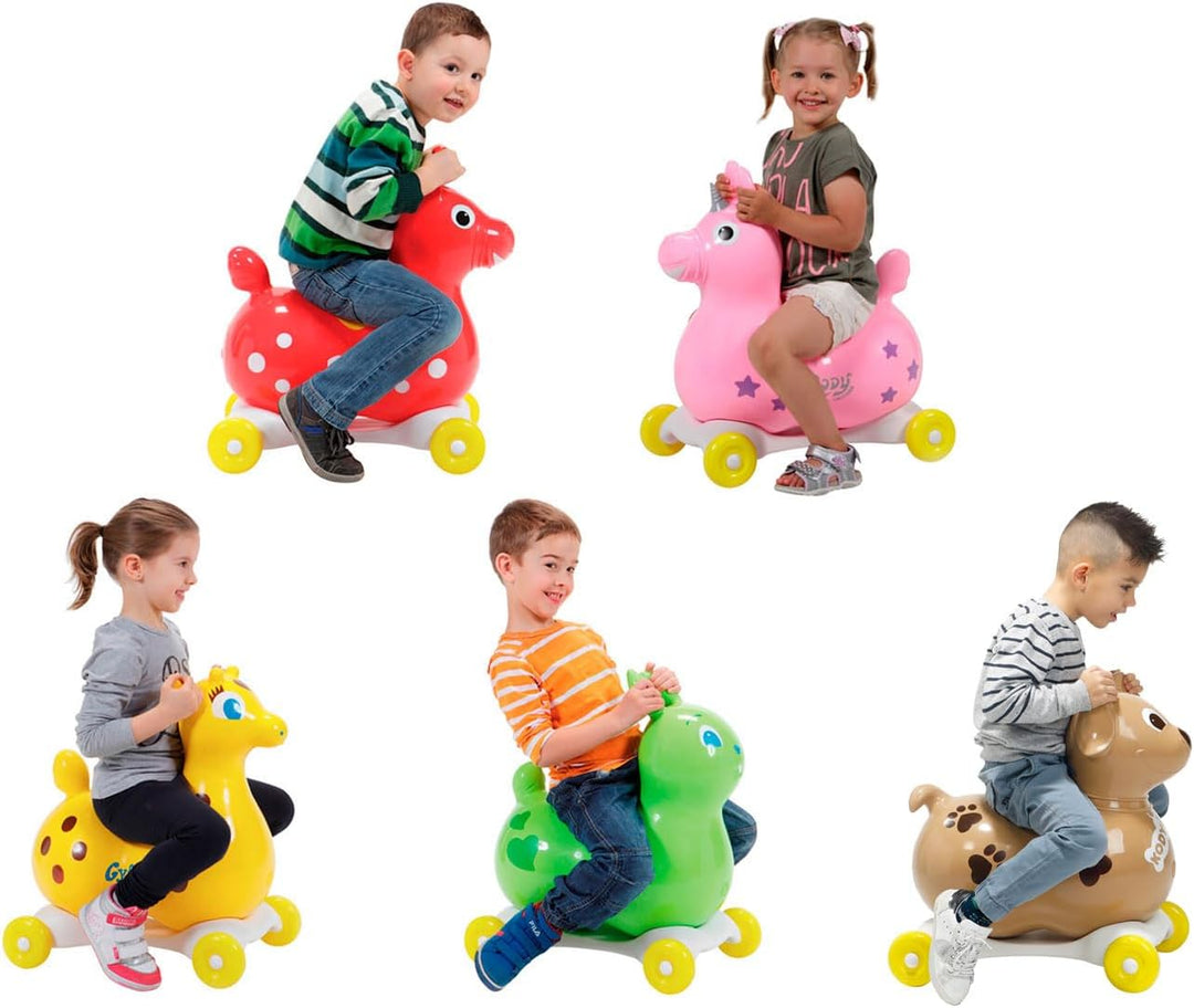 Gymnic Speedy Base mit Rädern für Kinder 50 x 32 cm, verwandelt Rody, Gyffy, Raffy und Kody in EIN d