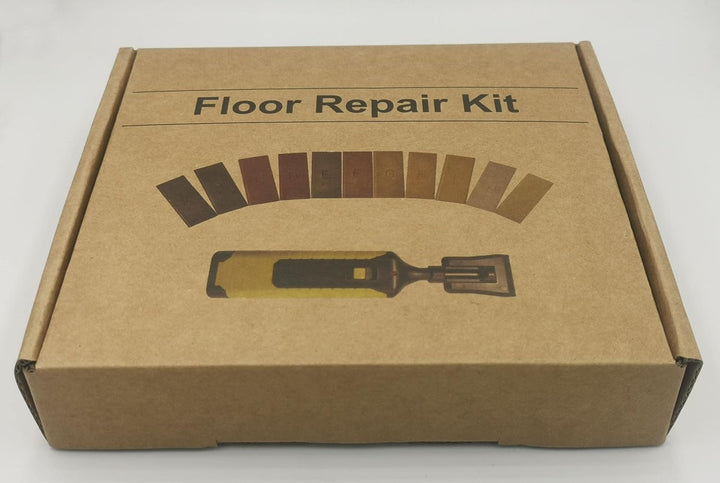 laminat reparaturset,17 Stück boden reparaturset für Parkett, Laminat und Holzoberflächen (Reparatur