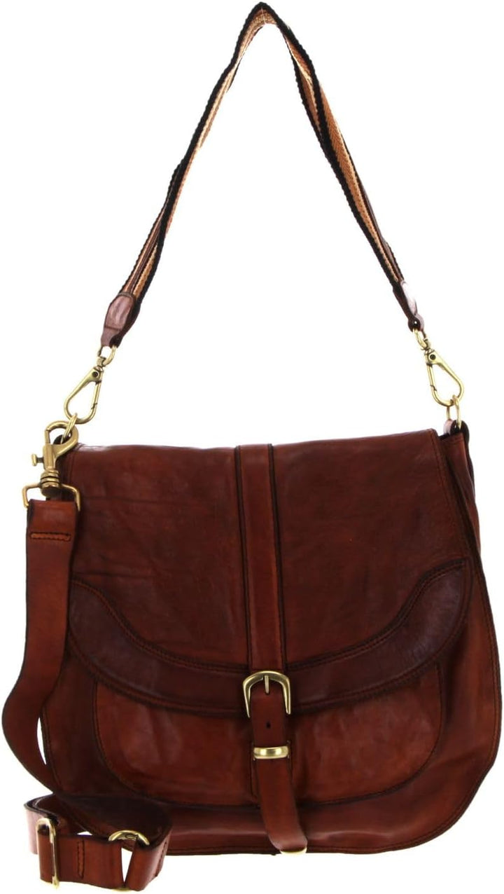 Campomaggi Schultertasche Leder 29 cm