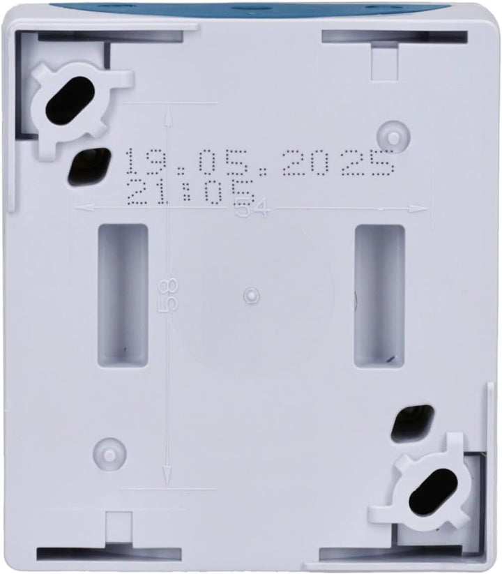 Busch-Jaeger 2601/6 WN-53 Wippschalter Aus- und Wechselschaltung (Thermoplast) Grau ocean® (IP 44) 2