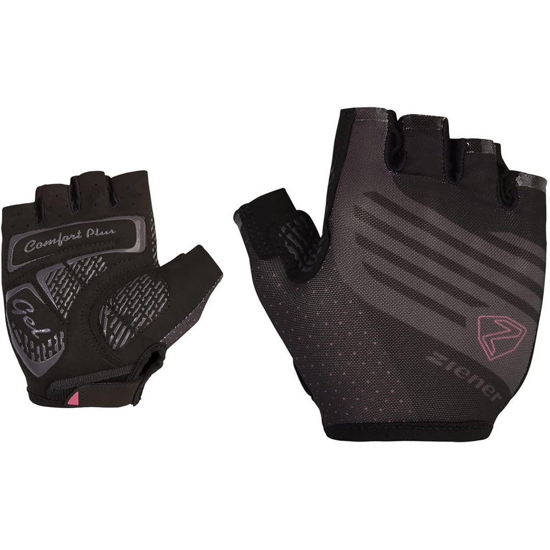 Ziener Damen Clarete Fahrrad-/Mountainbike-/Radsport-Handschuhe | Kurzfinger-atmungsaktiv/dämpfend 7