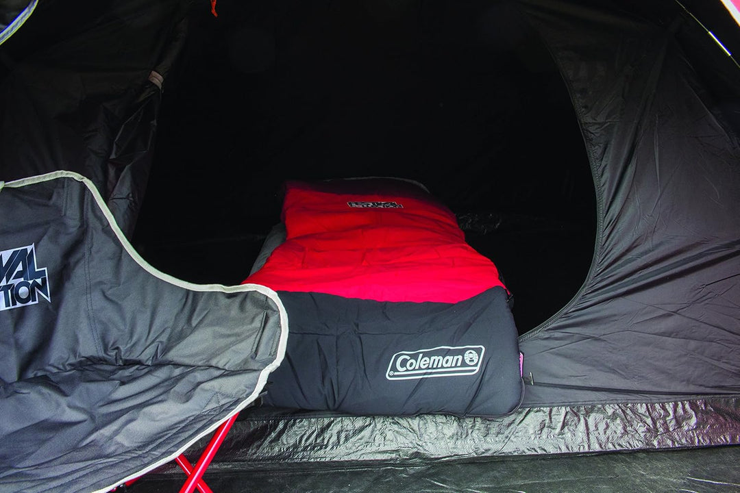 Coleman Festival Collection Camping Deckenschlafsack, geeignet von Anfang Frühling bis Ende Herbst,