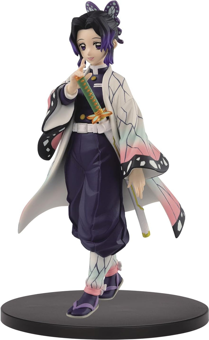Banpresto Demon Slayer Kimetsu no Yaiba PVC Statue Shinobu Kocho 15 cm Standard, Standard