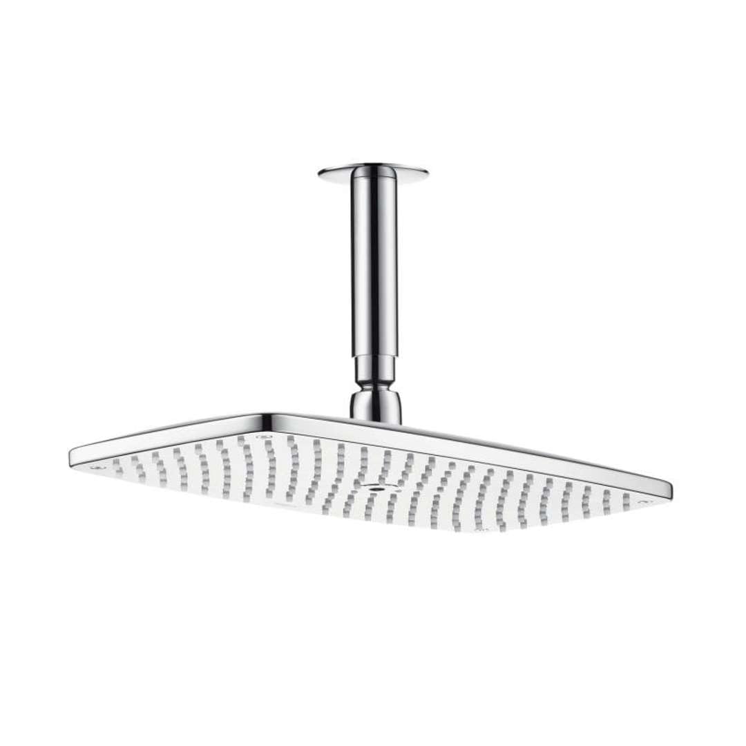 hansgrohe Duschkopf Raindance E, Kopfbrause wassersparend, Regendusche mit 1 Strahlart, Deckenanschl