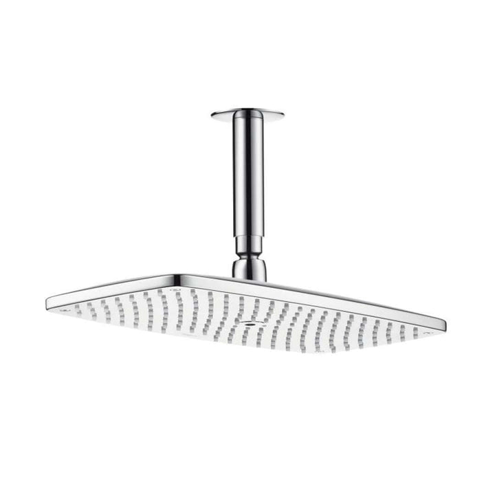 hansgrohe Duschkopf Raindance E, Kopfbrause wassersparend, Regendusche mit 1 Strahlart, Deckenanschl