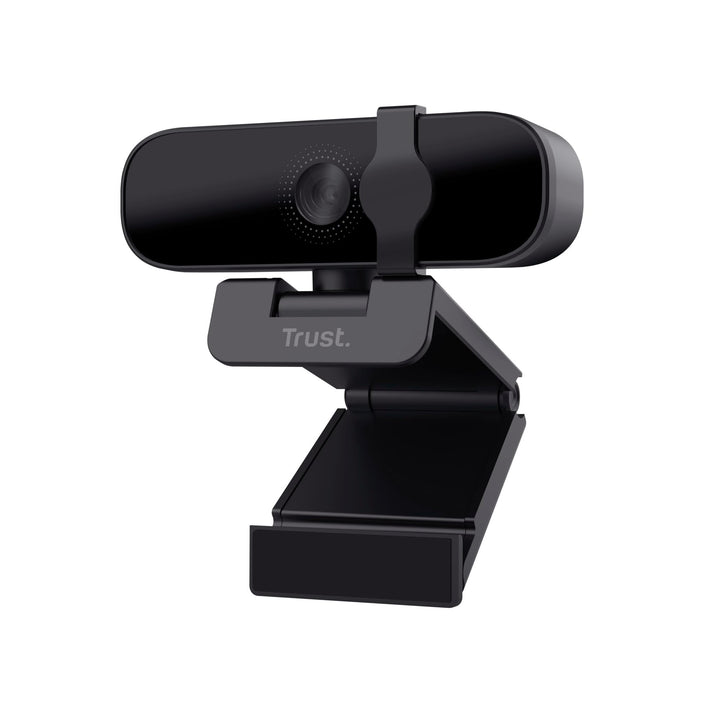 Trust Tanor 1080p Webcam PC, Full HD USB Web Cam mit Blickschutzfilter, PC Kamera mit Mikrofon, Fixf