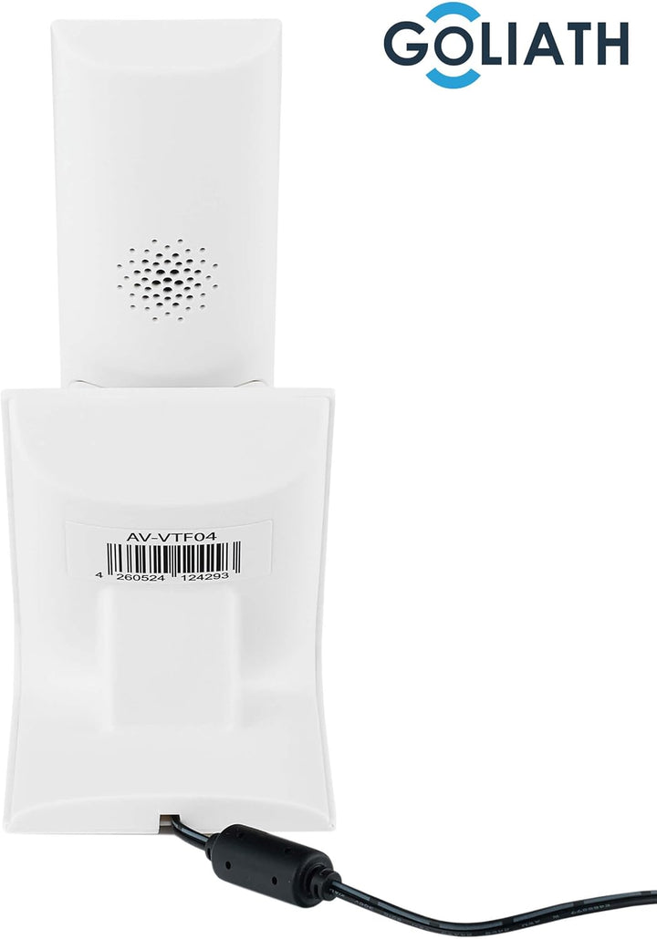 Goliath Funk Mobilteil, Innenstation, Inneneinheit mit Bildspeicher, Drahtlos, AV-VTF04-I Innenstati