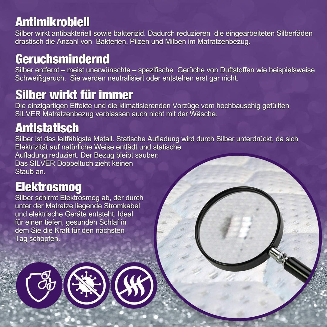 Traumreiter Seitenschläferkissen Visco EXTRABREIT ca. 140x50 I 20 cm Dickes Kissen für Seitenschläfe