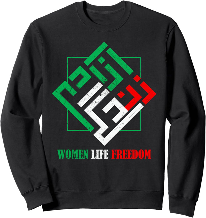 Zan Zendegi Azadi Persian Woman Life Freedom Sweatshirt