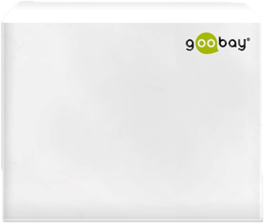goobay TV-Wandhalterung Wohnmobil 23–42 Zoll, starr, ultraflach 18 mm, VESA 200x200, bis 30 kg, mit