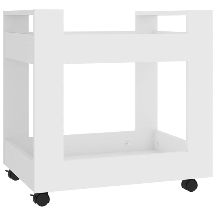 vidaXL Bürowagen, Rollcontainer mit viel Stauraum, Rollschrank für Wohnzimmer Büro Schlafzimmer, Bür