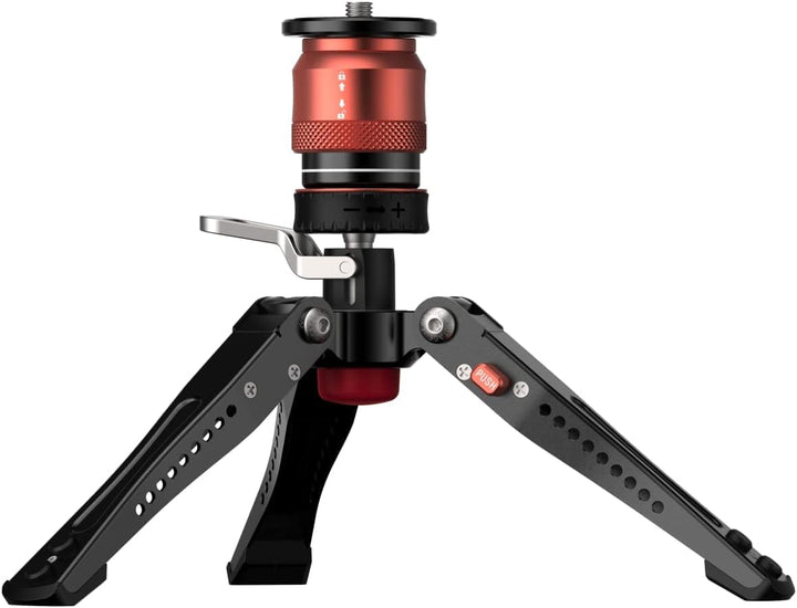 IFOOTAGE Mini Kamerastativ,Mini Stativ Kamera,Tischstativ für Fotografie,Handy Stativ mit Pedalsperr