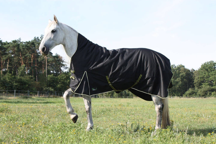 time4horses High Neck Thermodecke Pferdedecke Winterdecke Outdoordecke 100gr. 1200Denir 155 cm, 155