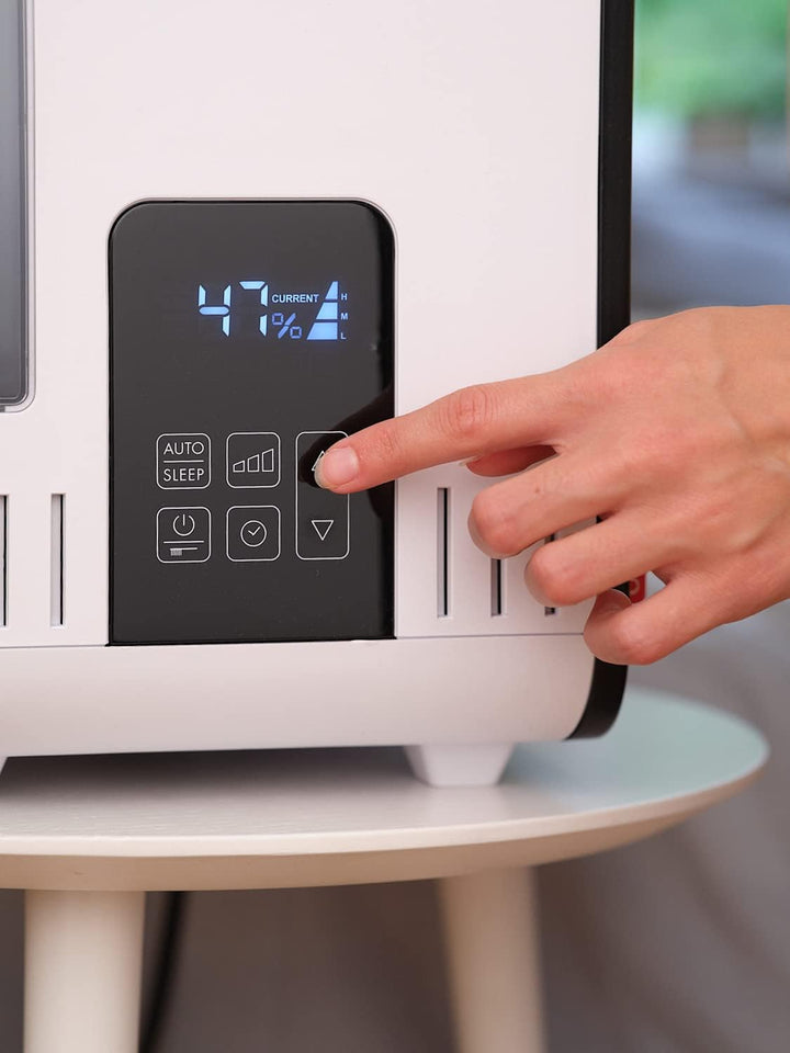 BONECO Verdampfer S450 I Luftbefeuchter I 7L Wassertank I Räume bis 100 m² I Aroma Funktion I Touch-