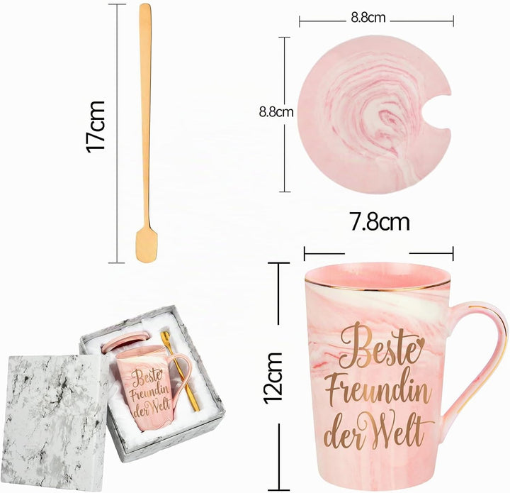 Diztoud Beste Freundin Geschenke Weihnachten Geburtstag, Freundin Geschenk, Weihnachtsgeschenke für