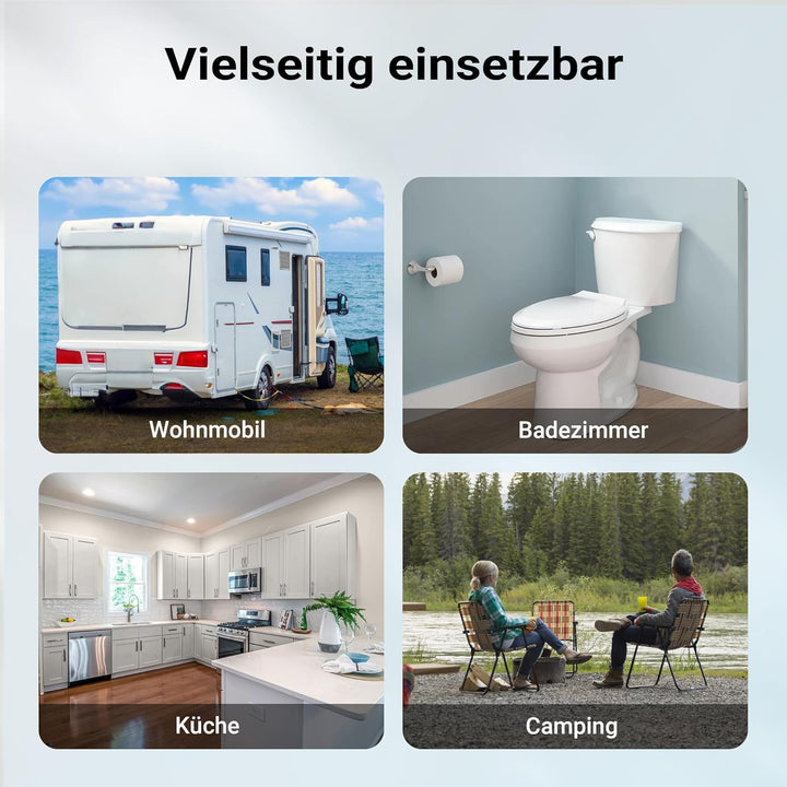 Wiltec Camping Trittstufe bis 150 kg Tritthocker klappbar aus Stahl Trittleiter mit 1 Stufe 740 x 47