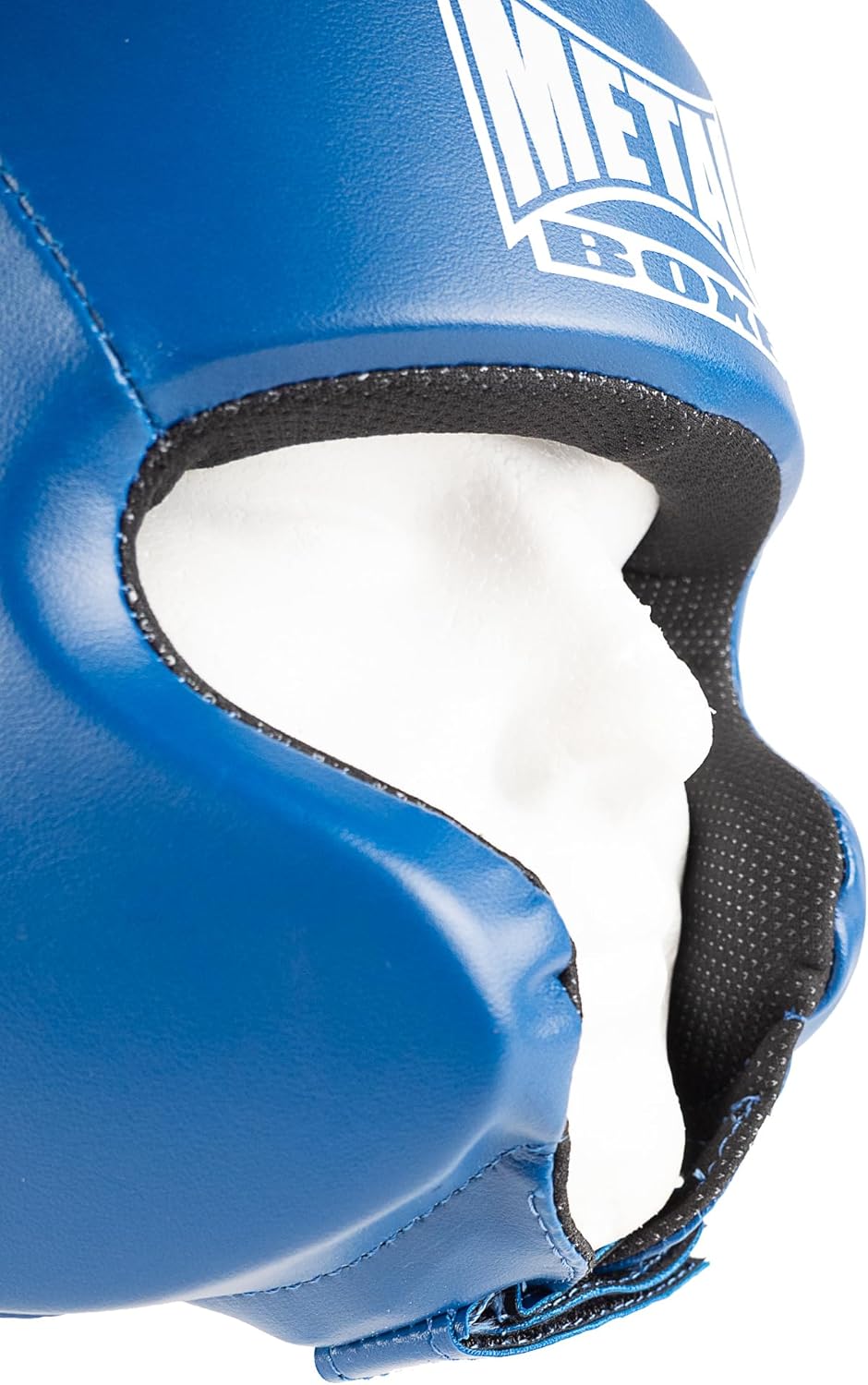 METAL BOXE MB117 Kopfschutz/Helm fürs Boxen/Kampfsport blau Kinder, blau Kinder