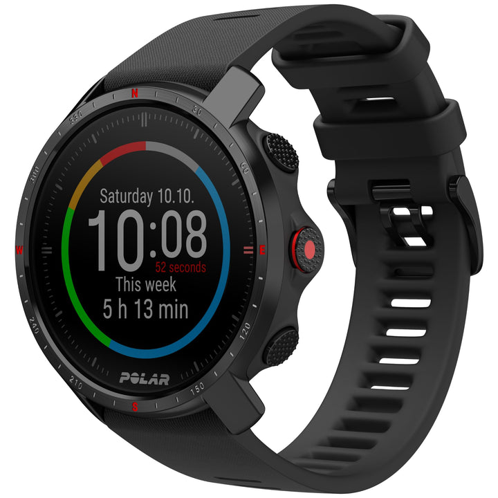Polar Grit X Pro – GPS-Multisportuhr – Strapazierfähigkeit auf Militärstandard, Saphirglas, Pulsmess