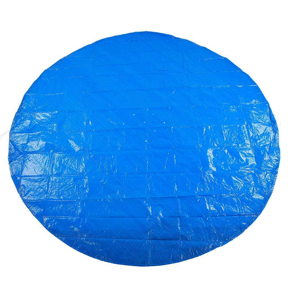 Bodenmatte für Pool, runde Form, PE, wasserdicht, staubdicht, Poolabdeckung, Zubehör aus Stoff, Schu