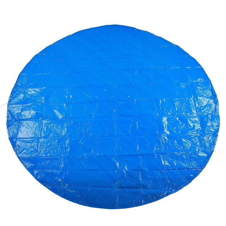 Bodenmatte für Pool, runde Form, PE, wasserdicht, staubdicht, Poolabdeckung, Zubehör aus Stoff, Schu