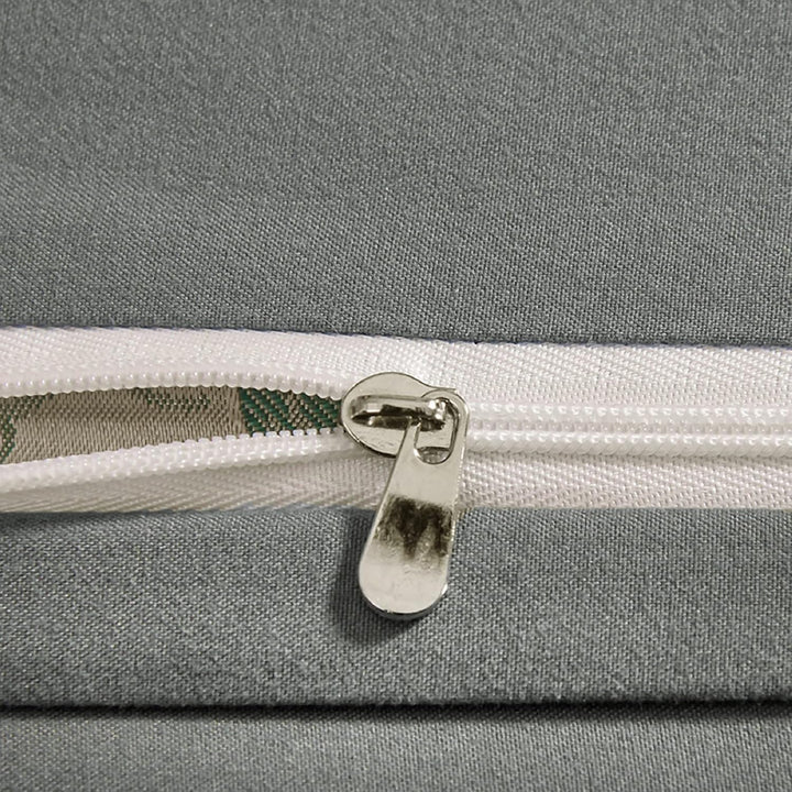 DXHOME Seiden Bettwäsche 135x200 4teilig Luxus Romantisch Blumenmuster Satin Wendebettbezug Jacquard