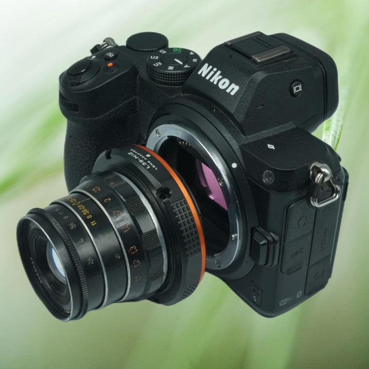PHOLSY Manueller Objektivadapter: Kompatibel mit Leica L39 M39 LTM Objektiv und Nikon Z Kameragehäus