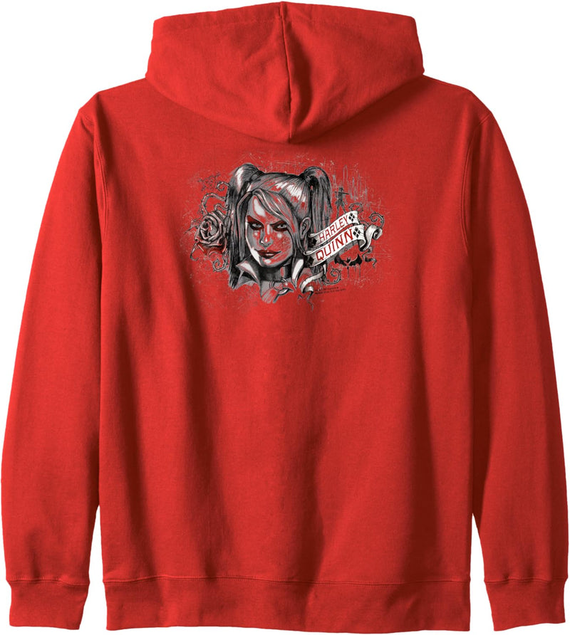 Batman: Arkham Knight Harley Quinn Sketch Kapuzenjacke