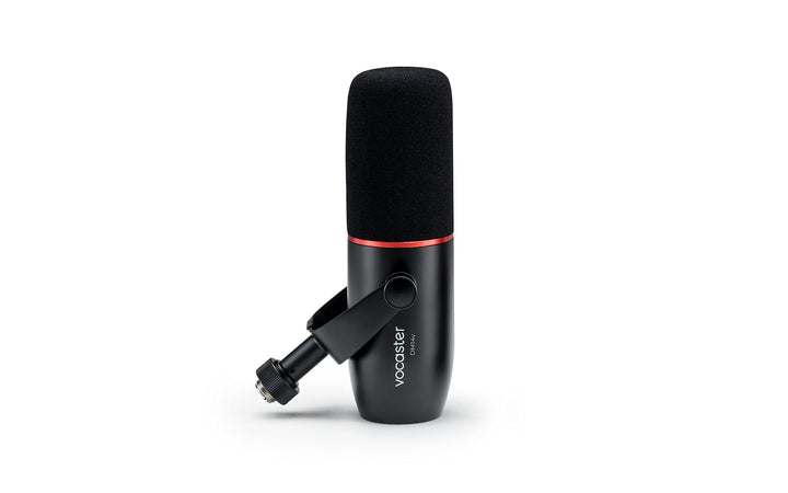 DM14 V Mikrofon, dynamisches Mikrofon für Podcaster, integrierter Windschutz und Stosshalterung, XLR
