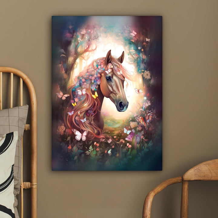 MuchoWow© Leinwände 60x80 cm Wall Decoration Bilder Kinderzimmer Mädchen Pictures Canvas Painting Wa