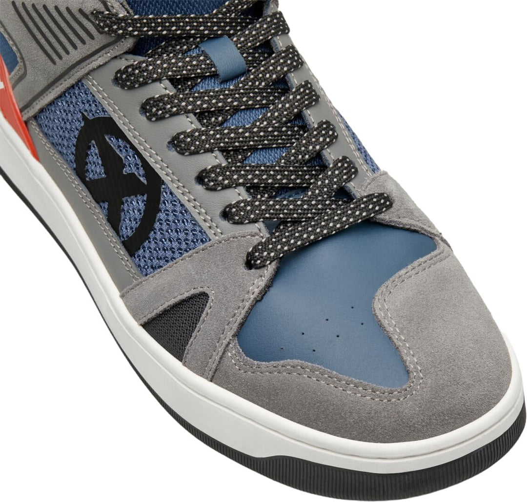 XPD Herren Moto-1 SneakersZertifizierte Motorrad-Sneaker 43 EU Blau, 43 EU Blau