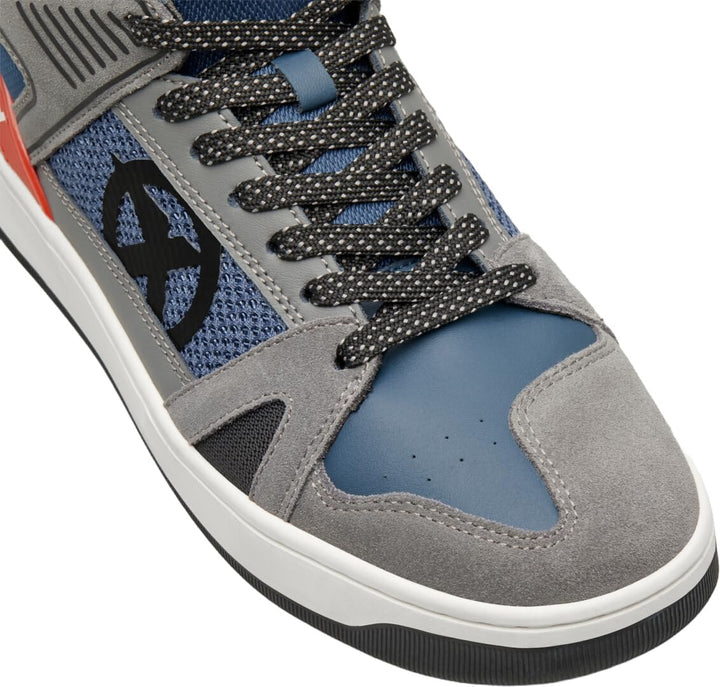 XPD Herren Moto-1 SneakersZertifizierte Motorrad-Sneaker 43 EU Blau, 43 EU Blau
