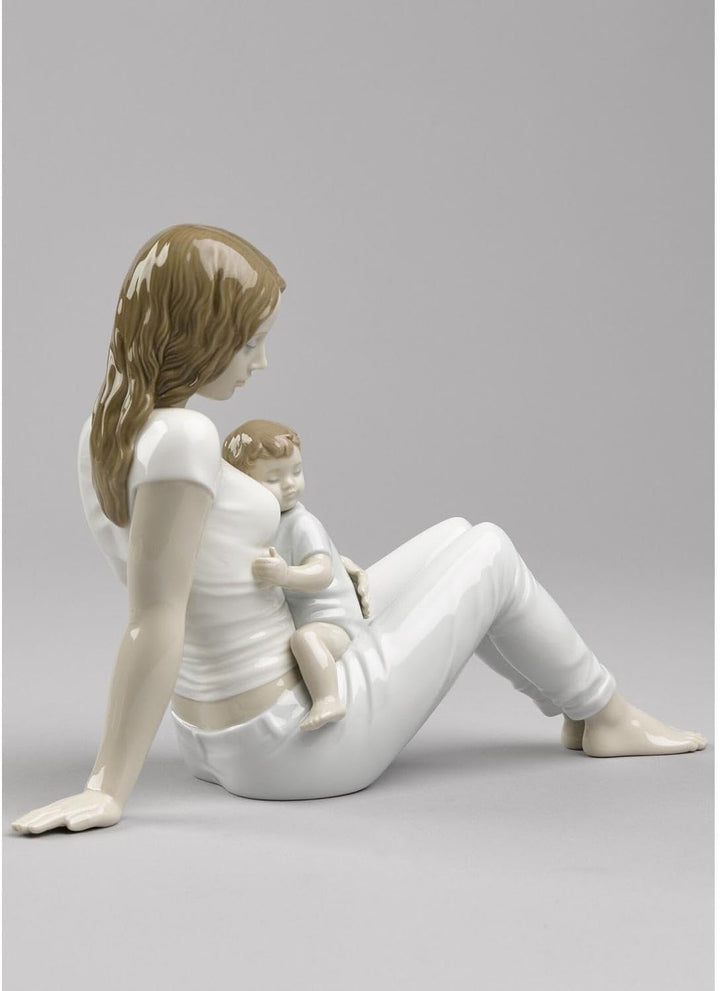 LLADRÓ Figur Mutterliebe. Mutter. Porzellan.