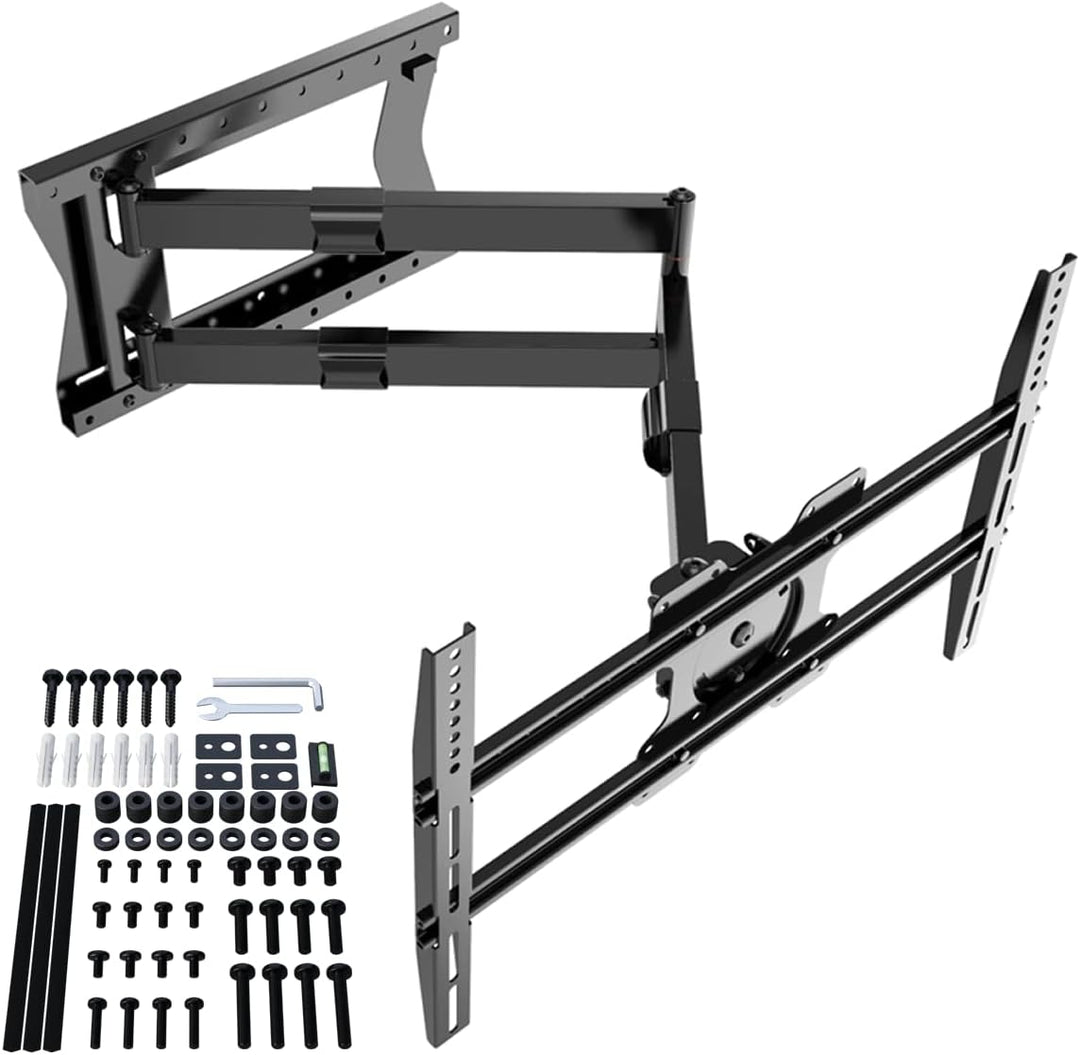 XTRARM TiTon 100 cm Wandabstand TV Wandhalterung, Langer Schwenkarm, neigen, schwenken, rotieren, au