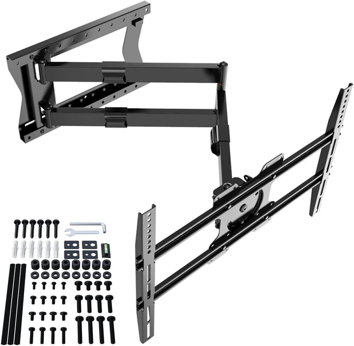 XTRARM TiTon 100 cm Wandabstand TV Wandhalterung, Langer Schwenkarm, neigen, schwenken, rotieren, au